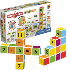 Geomag Klocki magnetyczne Magicube Liczby 55 el.