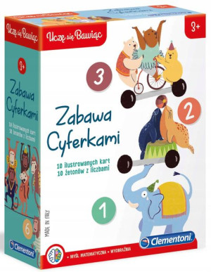 Clementoni Uczę się bawiąc Zabawa Cyferkami