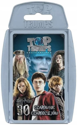 Gra Top Trumps Harry Potter 30 czarownic i czarodziejów