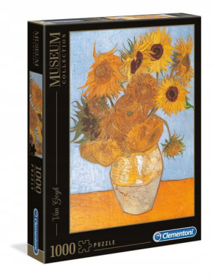 Clementoni Puzzle 1000 Van Gogh Słoneczniki