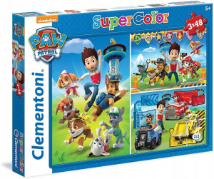 Clementoni Puzzle 3x48 Psi Patrol