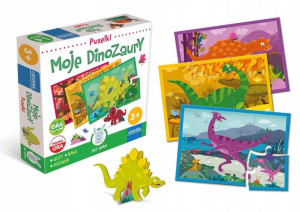 Granna Gra Moje dinozaury puzelki 2021