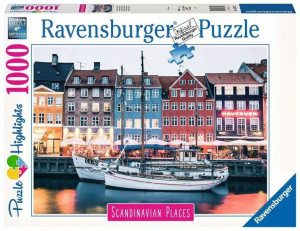 Ravensburger Puzzle 1000 Kopenhaga Dania