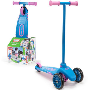 Lean to Turn Scooter Hulajnoga trójkołowa nieb-róż