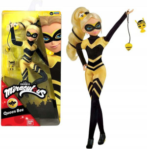 Miraculous lalka Królowa Pszczół Queen Bee + akcesoria