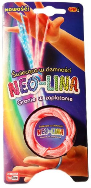 EPEE Neo-lina świecąca w ciemności jasnoróżowy