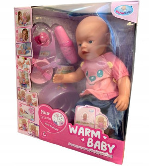 Warm Baby bobas siusiający z akcesoriami