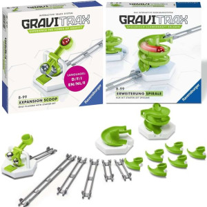 Ravensburger Gravitrax zestaw uzup. Spirala + zestaw uzupełniający Kaskada