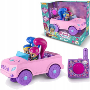 Shimmer i Shine Różowy samochód sterowany
