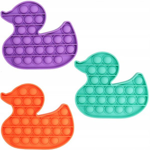Zabawki sensoryczne antystresowe Push Bubble Pop it 3 kaczki