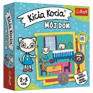 Gra Kicia Kocia  Mój dom - Loteryjka Edukacyjna