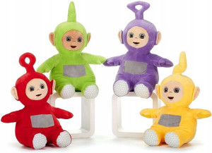 Zestaw Teletubisie maskotka Tinky Winky, Dipsy, Po, Laa-laa