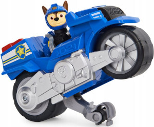 Psi Patrol Moto Pups Chase figurka i motocykl deluxe Spin Master
