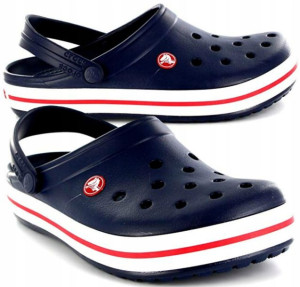 Crocs Crocband Navy Granatowe klapki