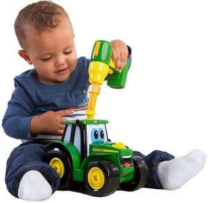 Traktor Johnny - Zbuduj traktor John Deere TOMY Zestaw konstrukcyjny