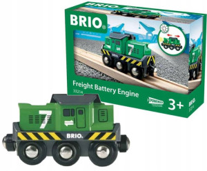 Brio Zielonea Lokomotywa towarowa na baterie