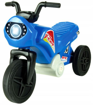 Mochtoys 10232 Motor niebieski motorek jeździk biegowy rowerek