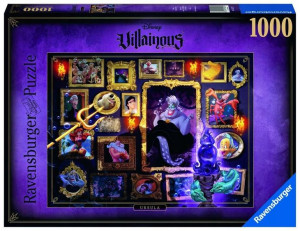 Ravensburger Puzzle 1000 Disney Ursula Mała Syrenka Villainous