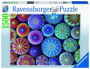Ravensburger Puzzle 1500 kolorowe kropki