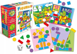 Granna Gra Edukacyjna Figuraki