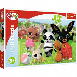 Puzzle 24 Maxi Bing Zabawa w parku