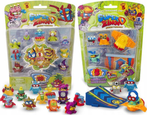Super Zings 15 figurek + Superslider + rampa seria 3