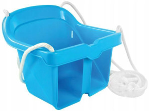 Mochtoys 12078 Huśtawka kubełkowa dla dzieci bezpieczna 24m+