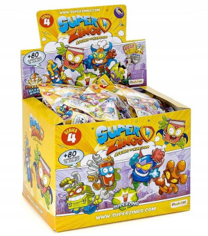 MagicBox Super Zings seria 4 saszetka - 50 SZTUK Superzings