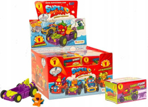 Super Zings SuperZings seria 1 Supercar+ 1 superzing 4 SZTUKI
