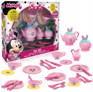 Disney Myszka Minnie Zestaw serwis do herbaty herbaciany