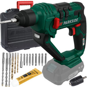 Wiertarka udarowa Parkside PABH 20-Li C3 WALIZKA