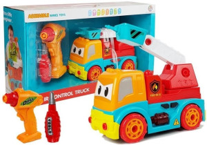 Wóz Strażacki Do Rozkręcania Zdalnie Sterowany R/C