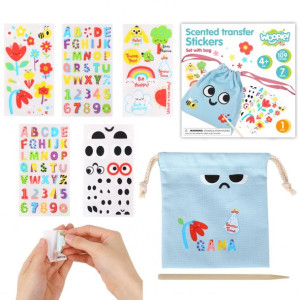 WOOPIE ART&FUN Zestaw Kreatywny Magiczna Torebka + Naklejki do Dekorcji pon