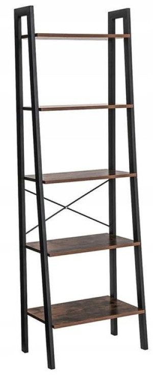 Regał schodkowy drabinka loft rustykalny półka
