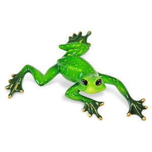 Figurka żaba leżąca - wysokość 3,5 cm