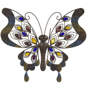 Dekoracyjny Motyl Ozdoba Ścienna - Szerokość 43,5 cm