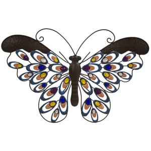 Dekoracja Ścienna Elegancki Motyl - Szerokość 64,5 cm