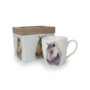 Kubek Porcelanowy  Koń  - Pojemność 480 ml