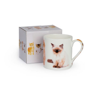 Porcelanowy Kubek Cztery Kotki - 380ml