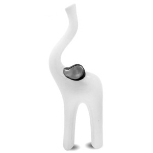 Ceramiczna Figurka Słonia Słonik - Wysokość 20 cm