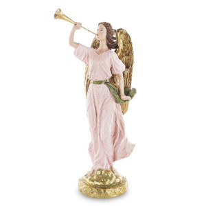 Figura Anioła Z Trąbką- Wysokość 38 cm