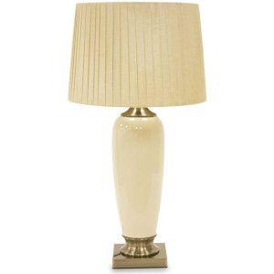 Wysoka lampa z ceramiki - wysokość 72 cm