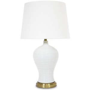 Stojąca lampa ceramiczna - wysokość 67 cm