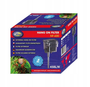 AQUA NOVA FILTR KASKADOWY NF-600 Zewnętrzny skimme
