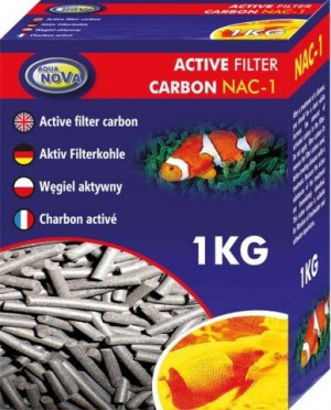 AQUA NOVA Węgiel aktywny do filtra NAC-1kg