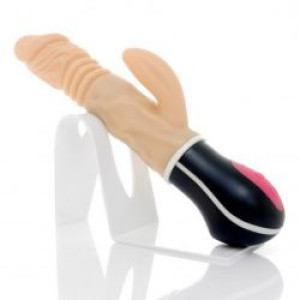 Wibrator króliczek ruch posuwisty i rotacja główki 27cm