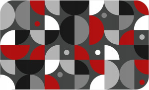 Dywanik kuchenny mata piankowa 45x75 GRAPHISM