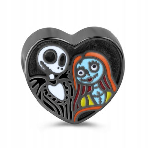 Zawieszka SREBRO 925 Charms Małżeństwo Halloween
