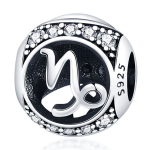 Zawieszka S925 Charms Znak Zodiaku Koziorożec