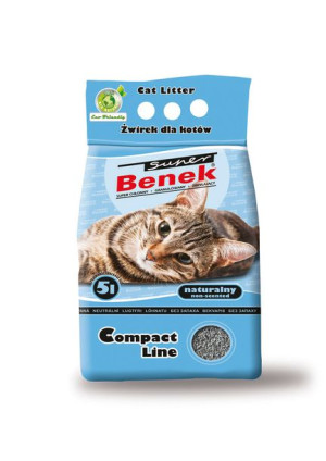 Benek Naturalny Żwirek Kota 5l Niebieski Drobny